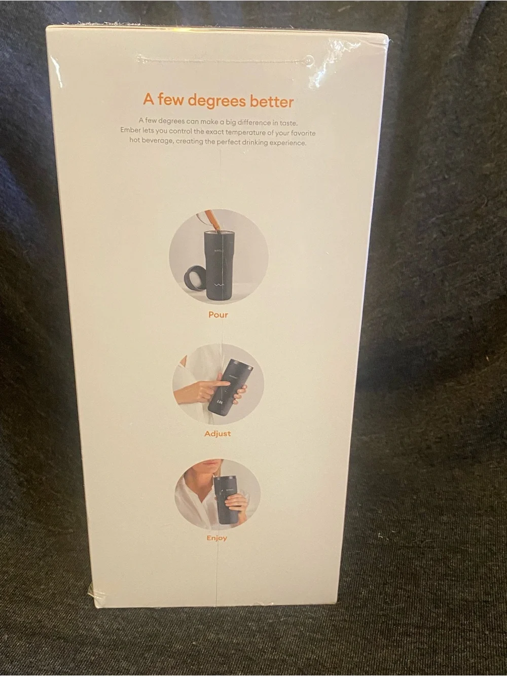 NEW Ember Temperature Control Travel Mug 2 - 12 oz / 355 ml - Black
